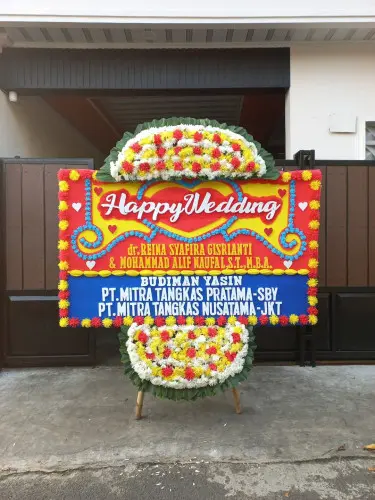 Papan Bunga Pernikahan bogor nirwana residence