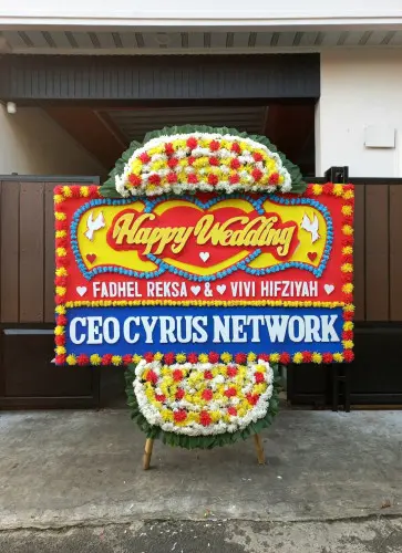 Papan Bunga Pernikahan bogor nirwana residence